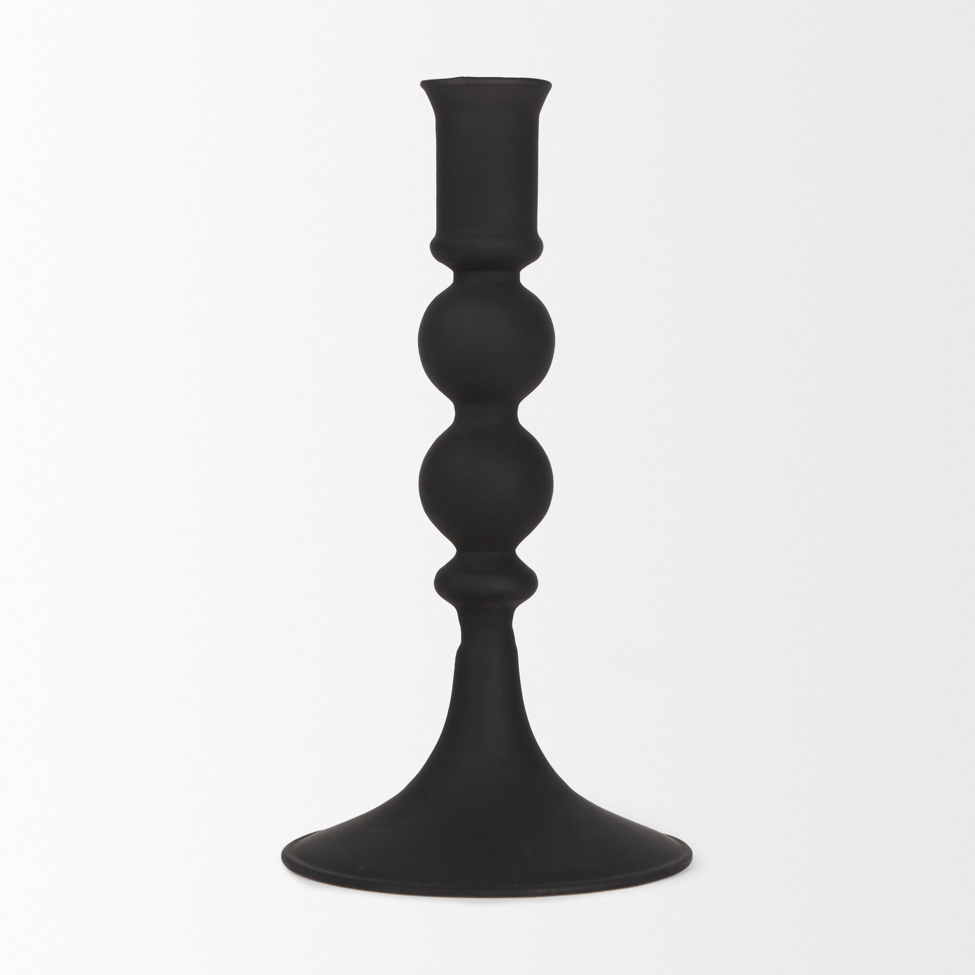 Mercana Haute 4" x 4" x 8" Metal Candle Holder