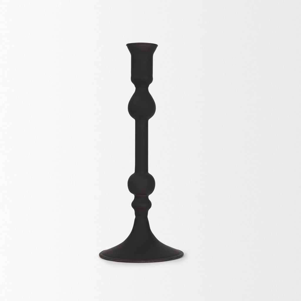 Mercana Haute 4.1" x 4.1" x 10.2" Metal Candle Holder
