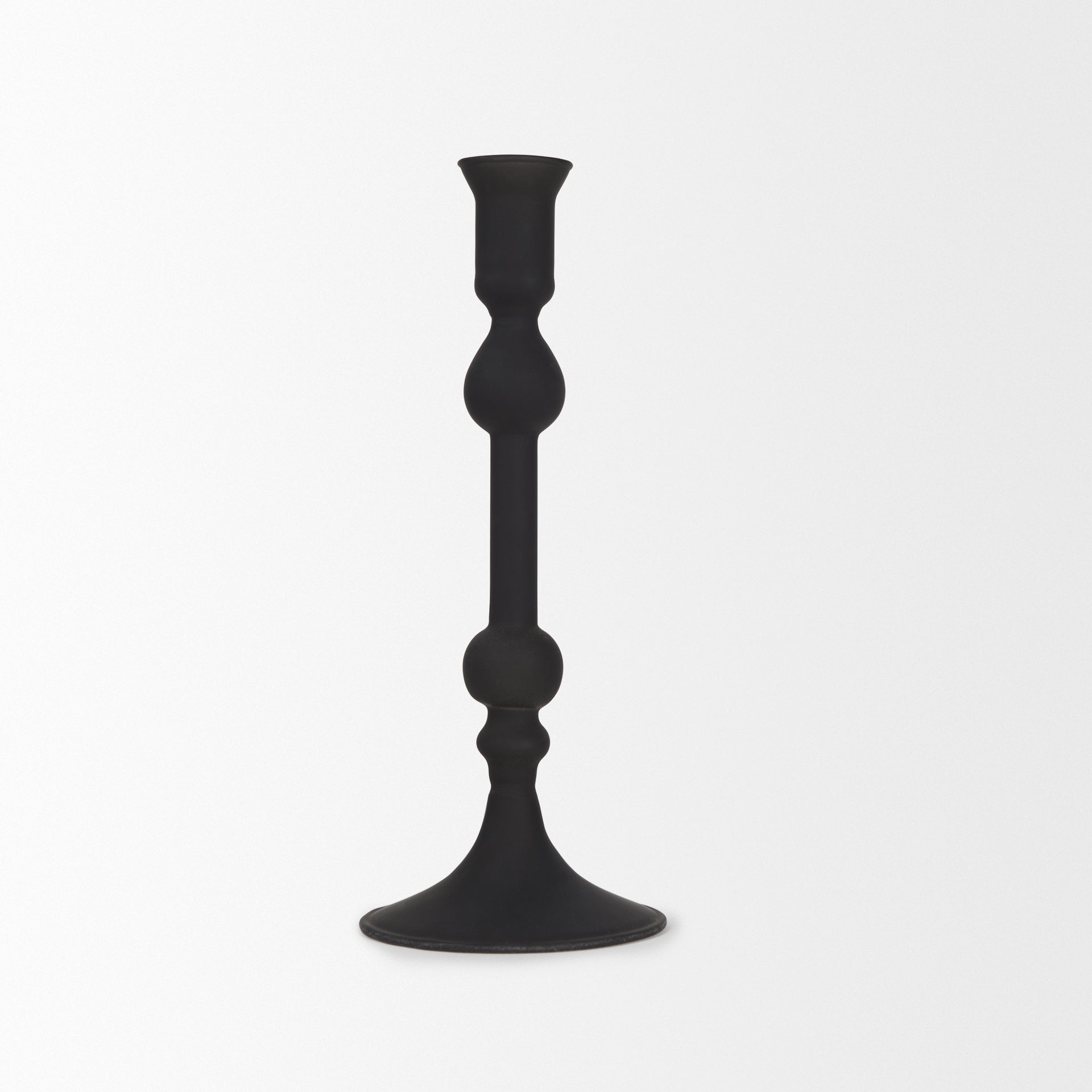 Mercana Haute 4.1" x 4.1" x 10.2" Metal Candle Holder