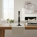 Mercana Haute 4" x 4" x 11.7" Metal Candle Holder
