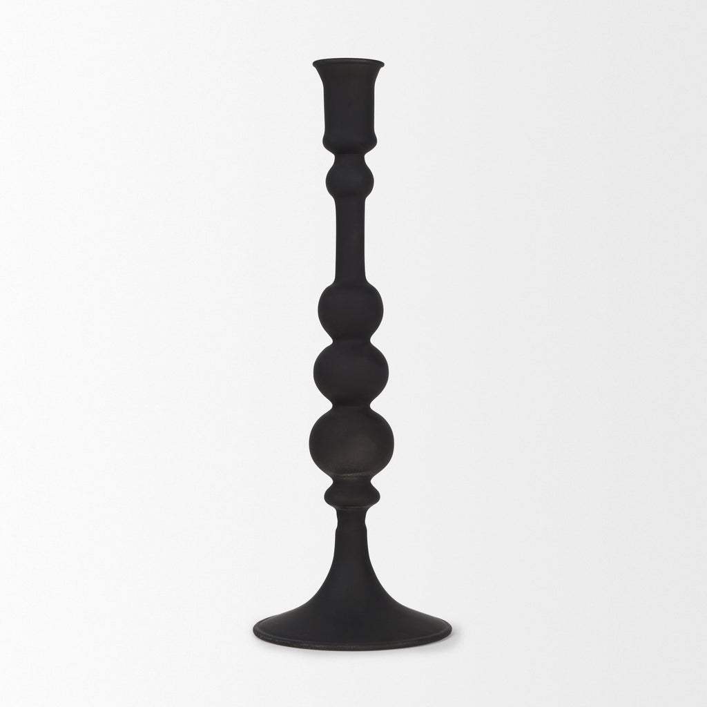 Mercana Haute 4" x 4" x 11.7" Metal Candle Holder