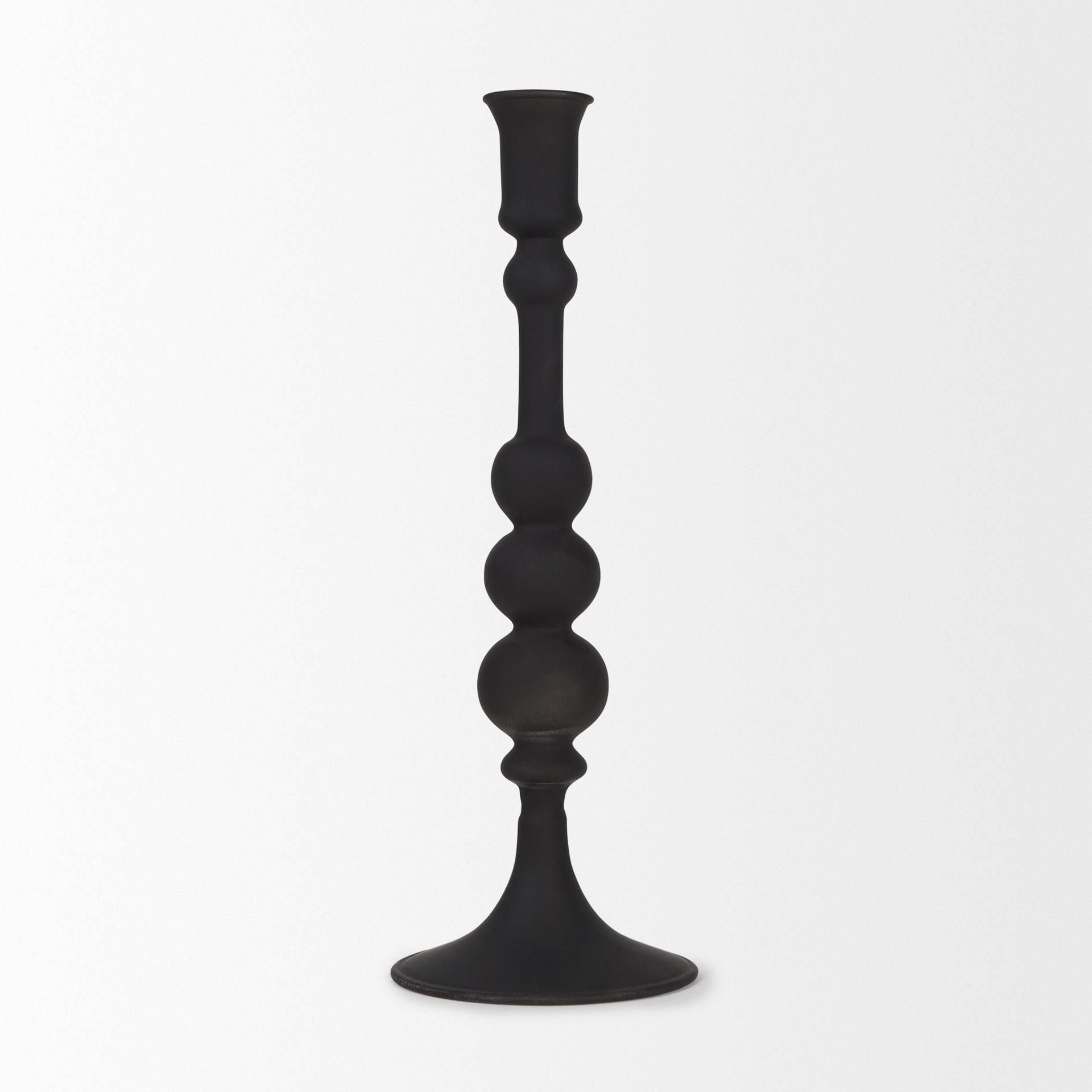 Mercana Haute 4" x 4" x 11.7" Metal Candle Holder