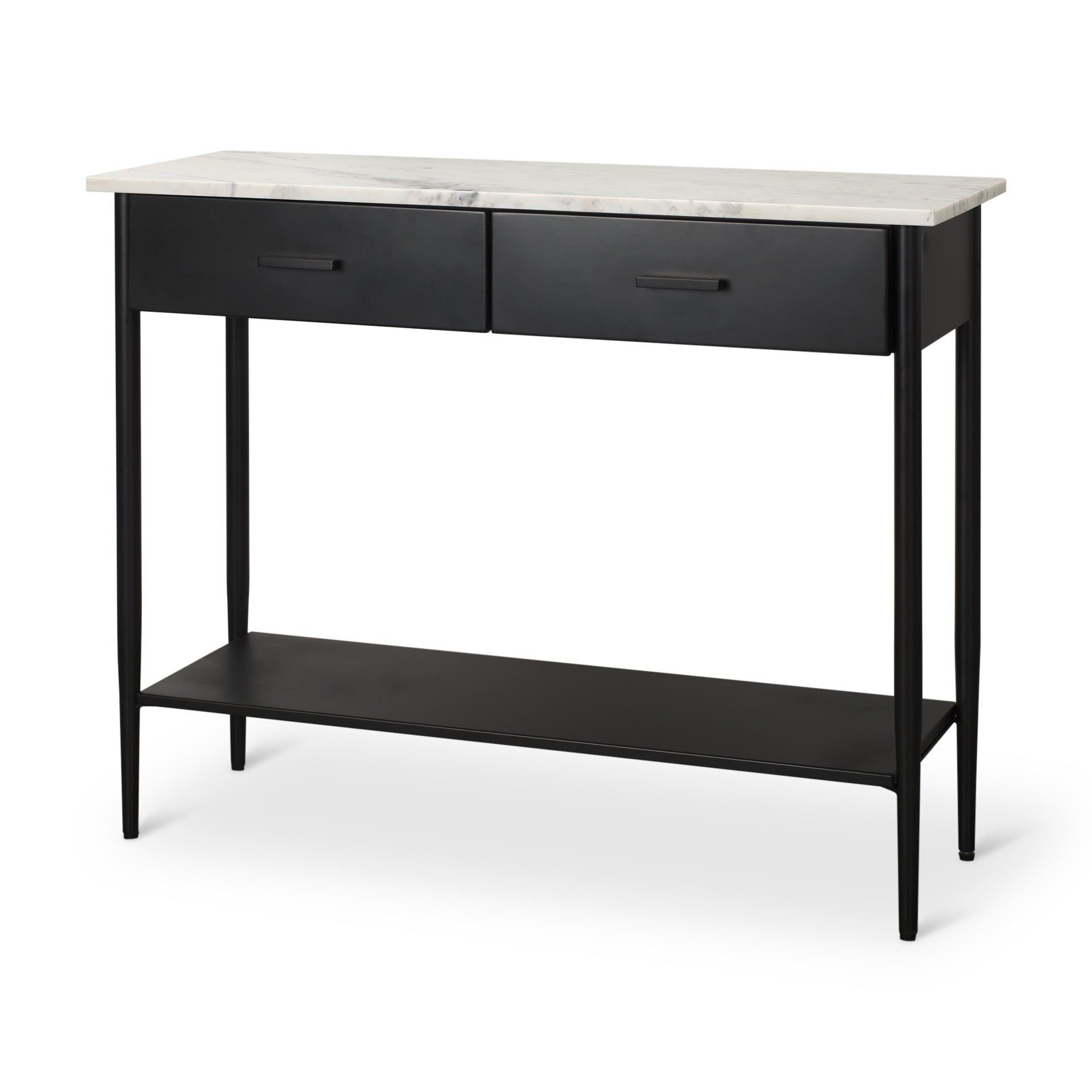 Mercana Amika 44" x 12" x 32" Metal Console Table