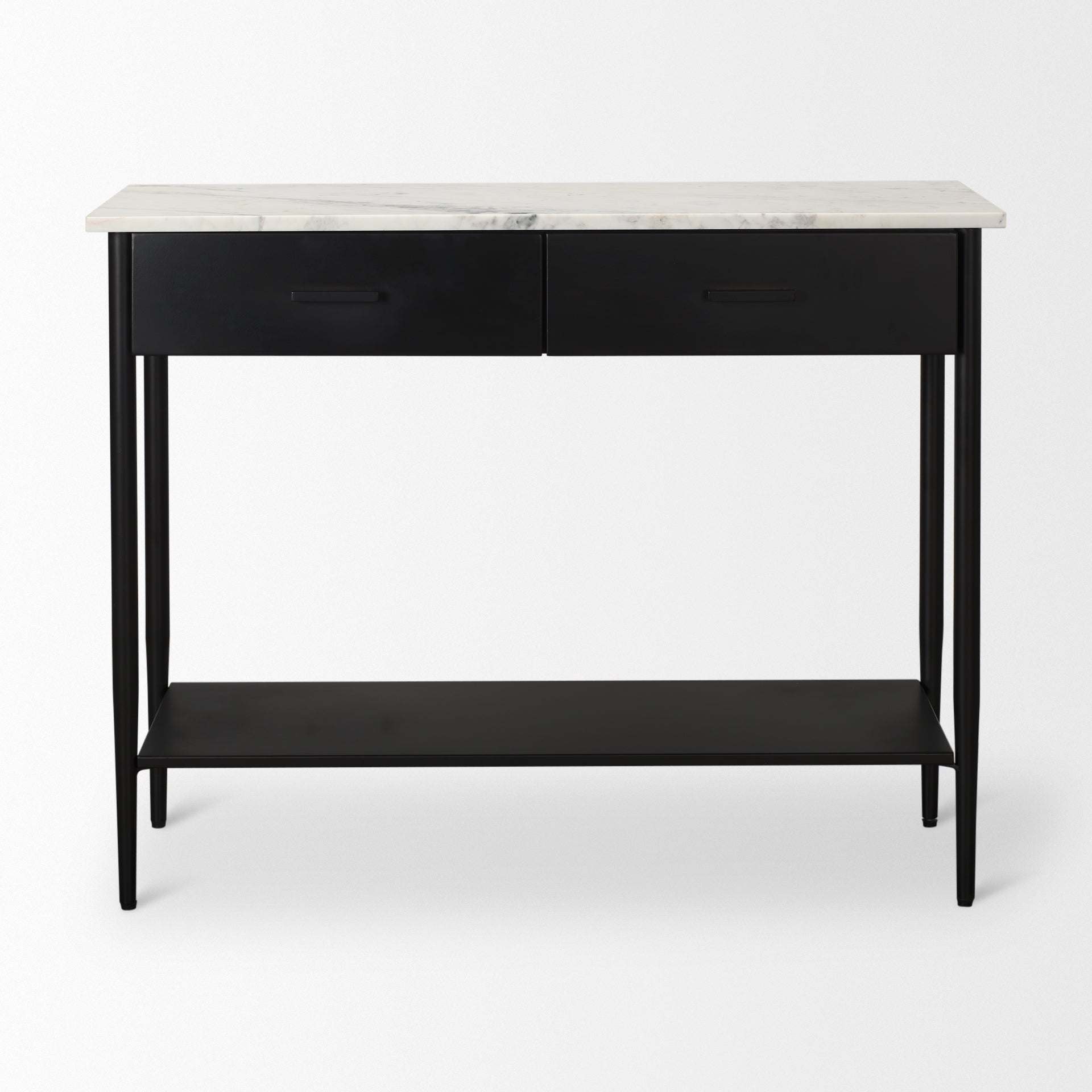 Mercana Amika 44" x 12" x 32" Metal Console Table