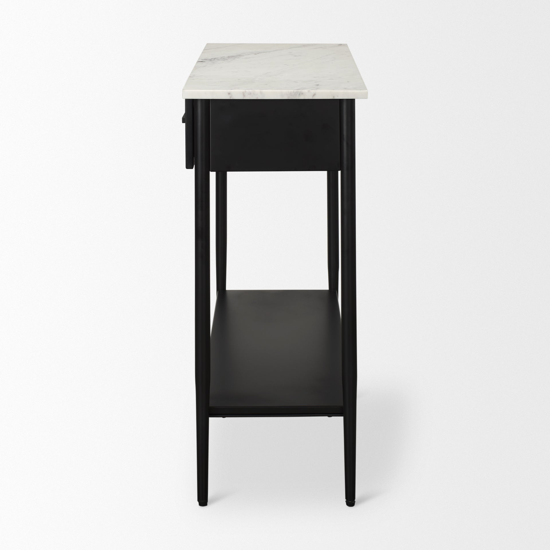 Mercana Amika 44" x 12" x 32" Metal Console Table