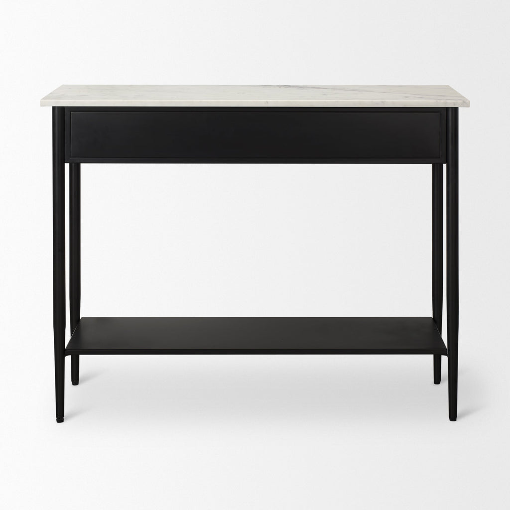 Mercana Amika 44" x 12" x 32" Metal Console Table