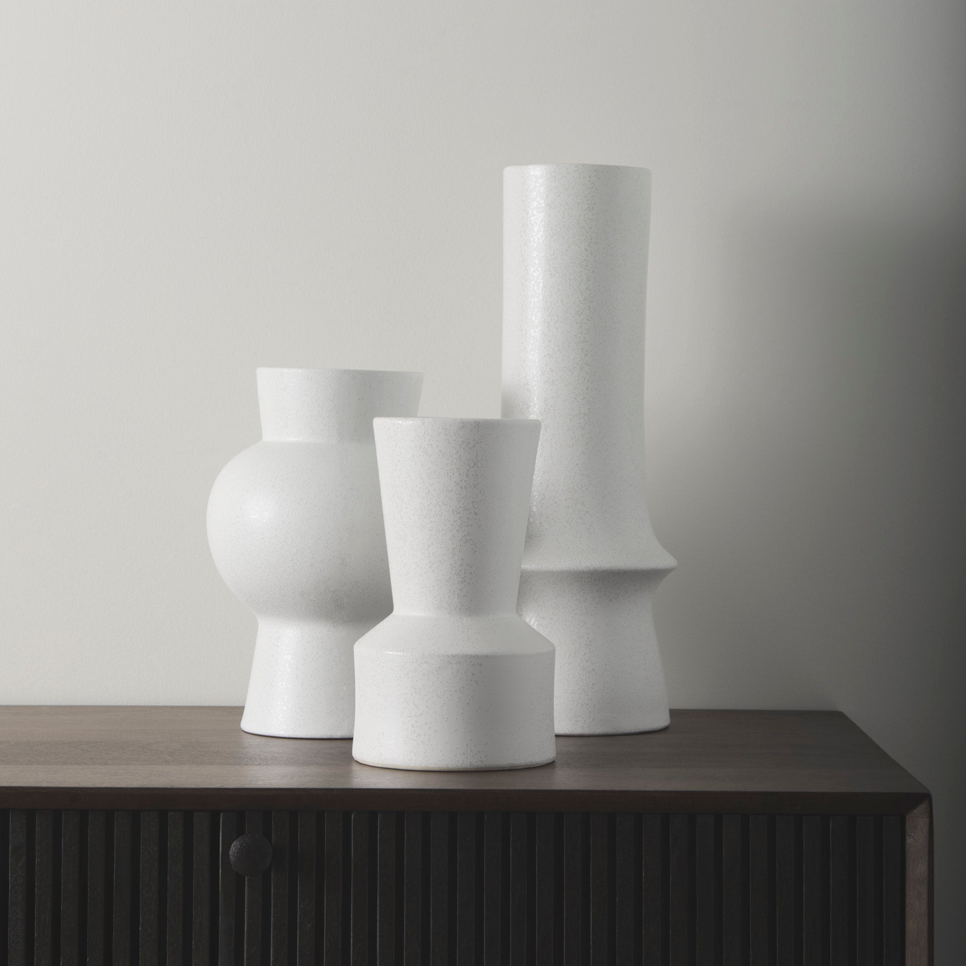 Mercana Laforge 5.5" x 5.5" x 9.4" Ceramic Vase