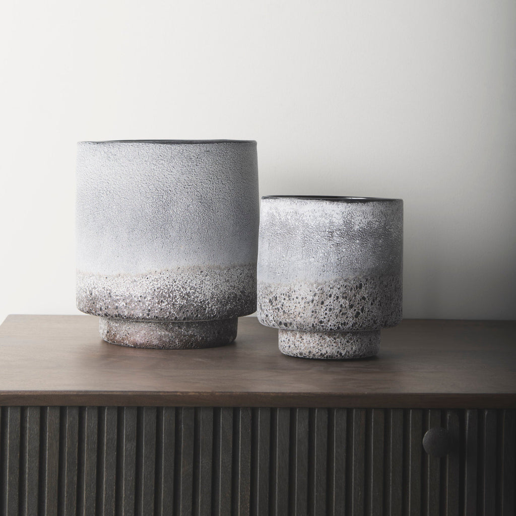Mercana Squally 8" x 8" x 8.6" Ceramic Vase