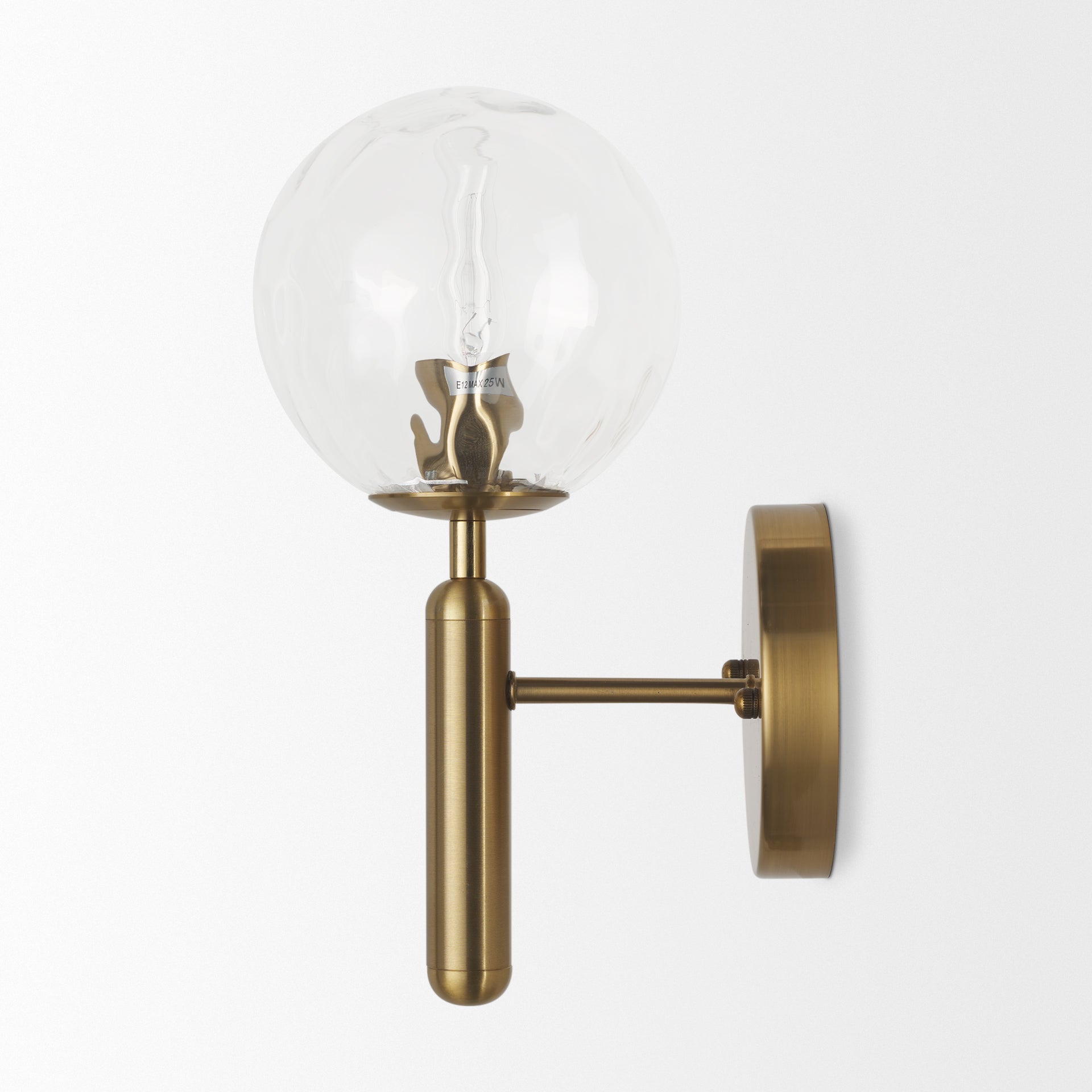 Mercana Britton 5.9" x 5.9" x 12.6" Metal Wall Sconce