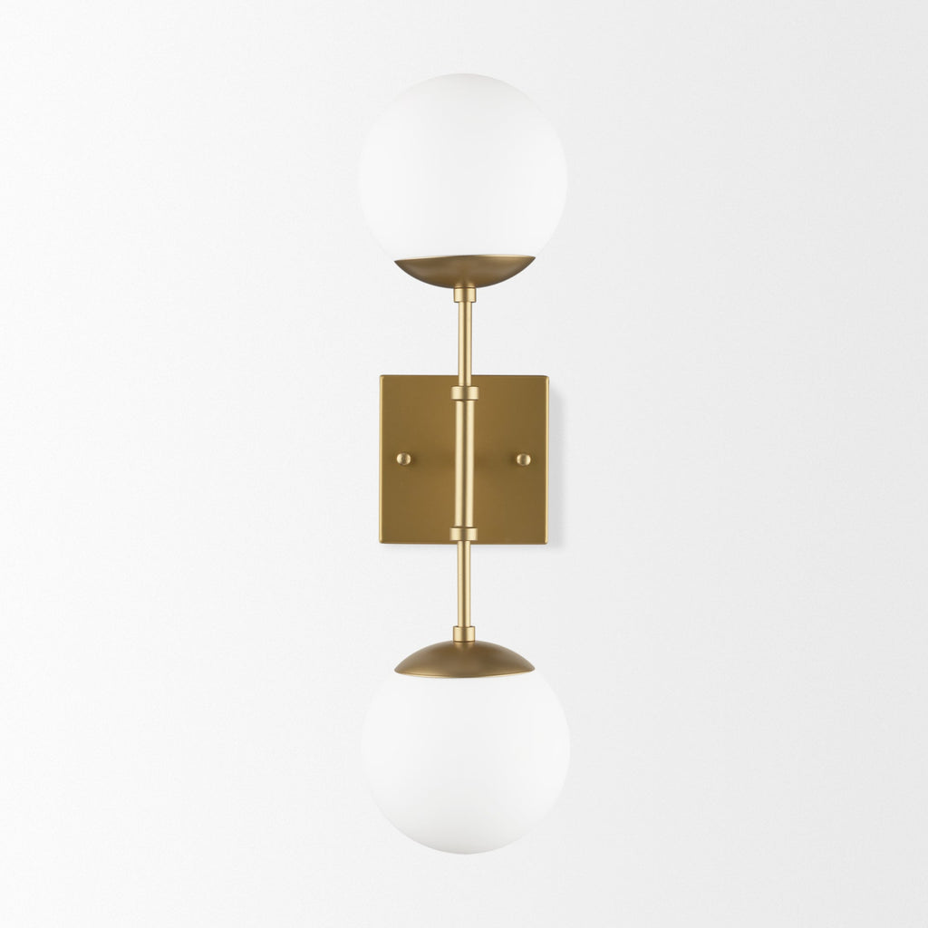 Mercana Edie 22" x 7.5" x 6" Metal Wall Sconce