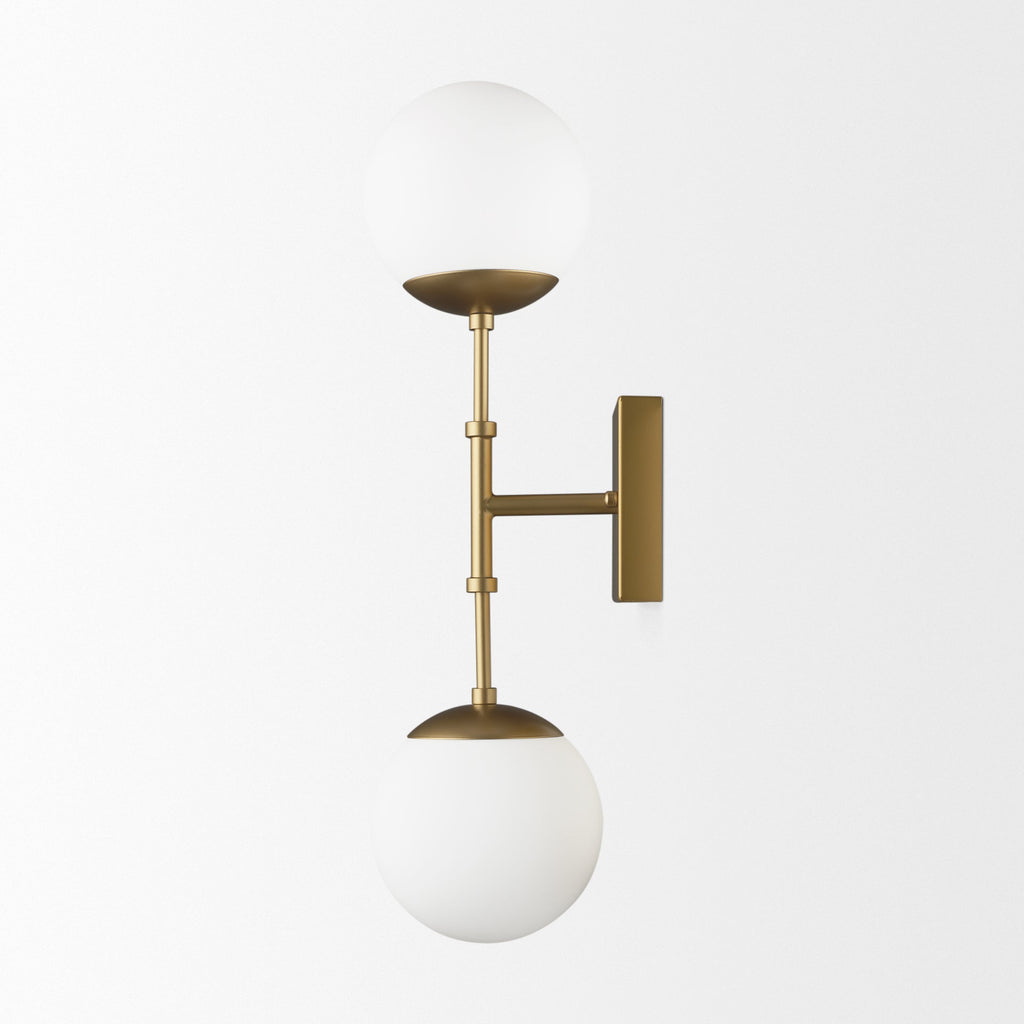 Mercana Edie 22" x 7.5" x 6" Metal Wall Sconce