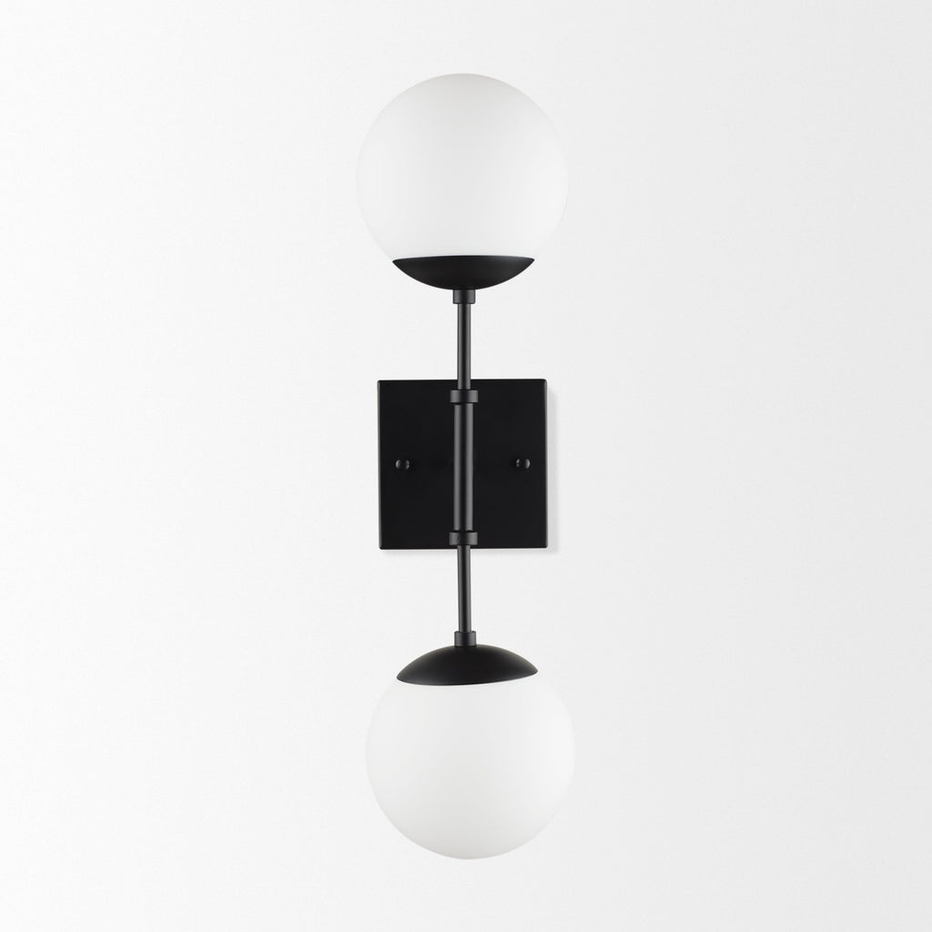 Mercana Edie 22" x 7.5" x 6" Metal Wall Sconce