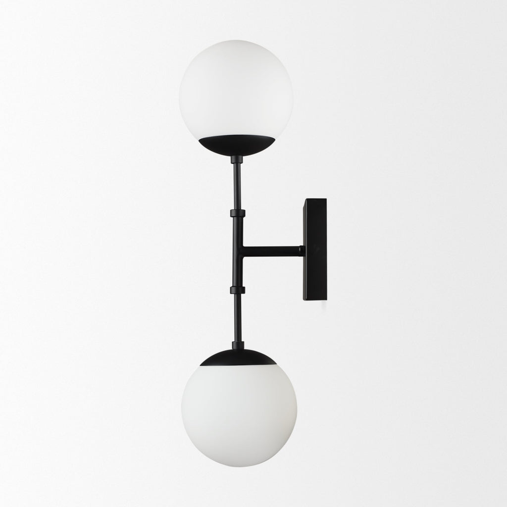 Mercana Edie 22" x 7.5" x 6" Metal Wall Sconce