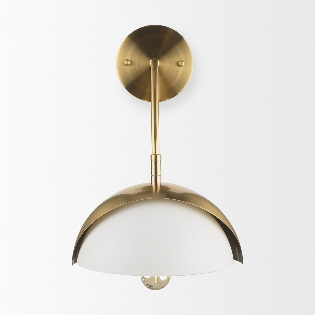 Mercana Cybill 13" x 13" x 13.4" Metal Wall Sconce