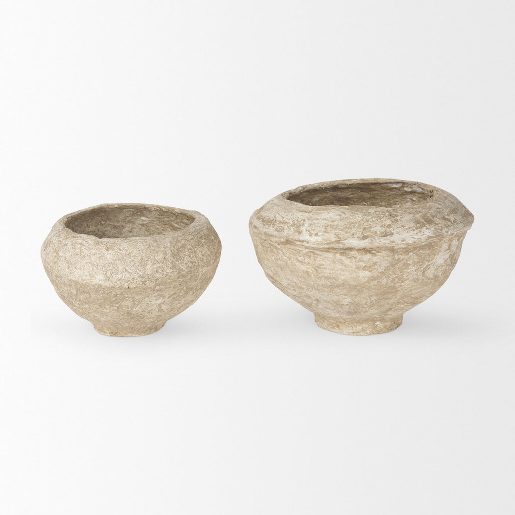 Mercana Sonu 12" x 12" x 8.5" Paper Bowl