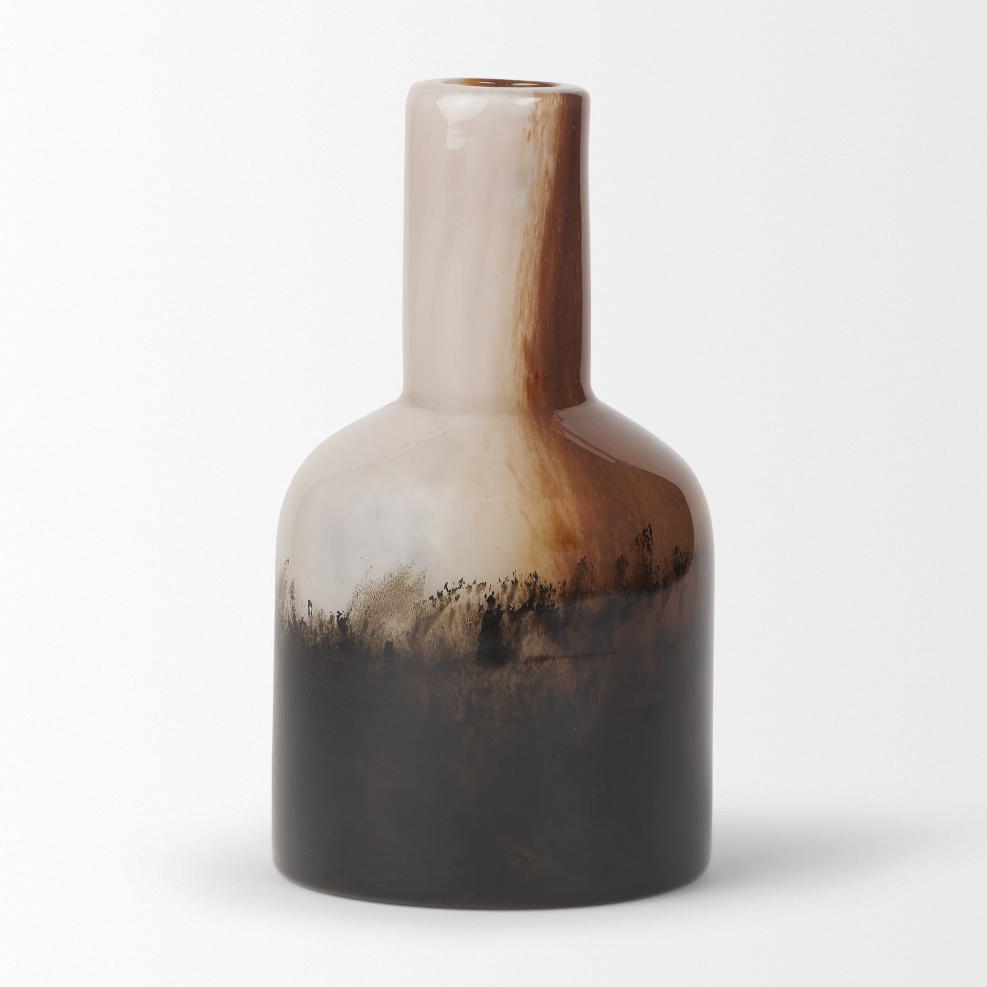 Mercana Marans 4.7" x 4.7" x 8.7" Glass Vase