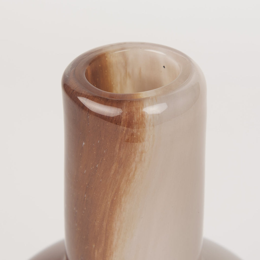 Mercana Marans 4.7" x 4.7" x 8.7" Glass Vase