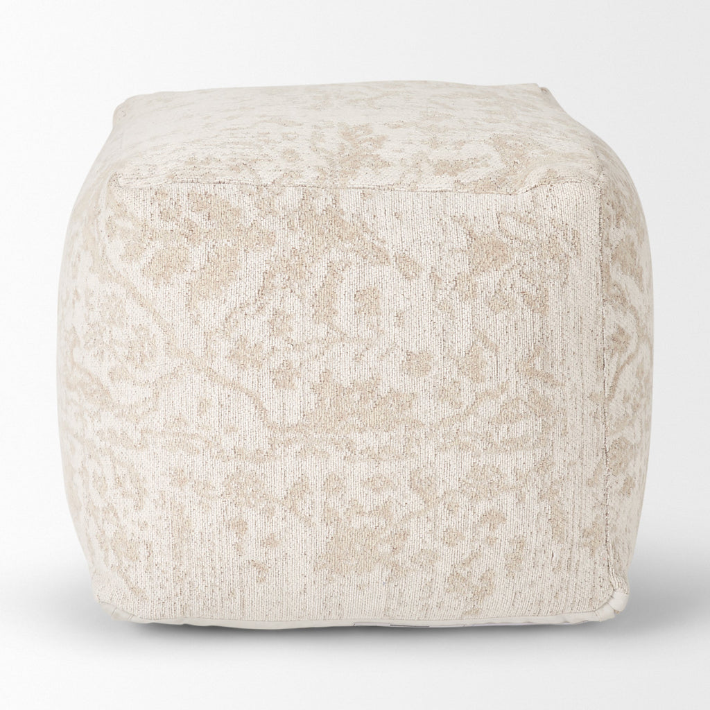Mercana Khloe 18" x 18" x 18" Cotton Pouf