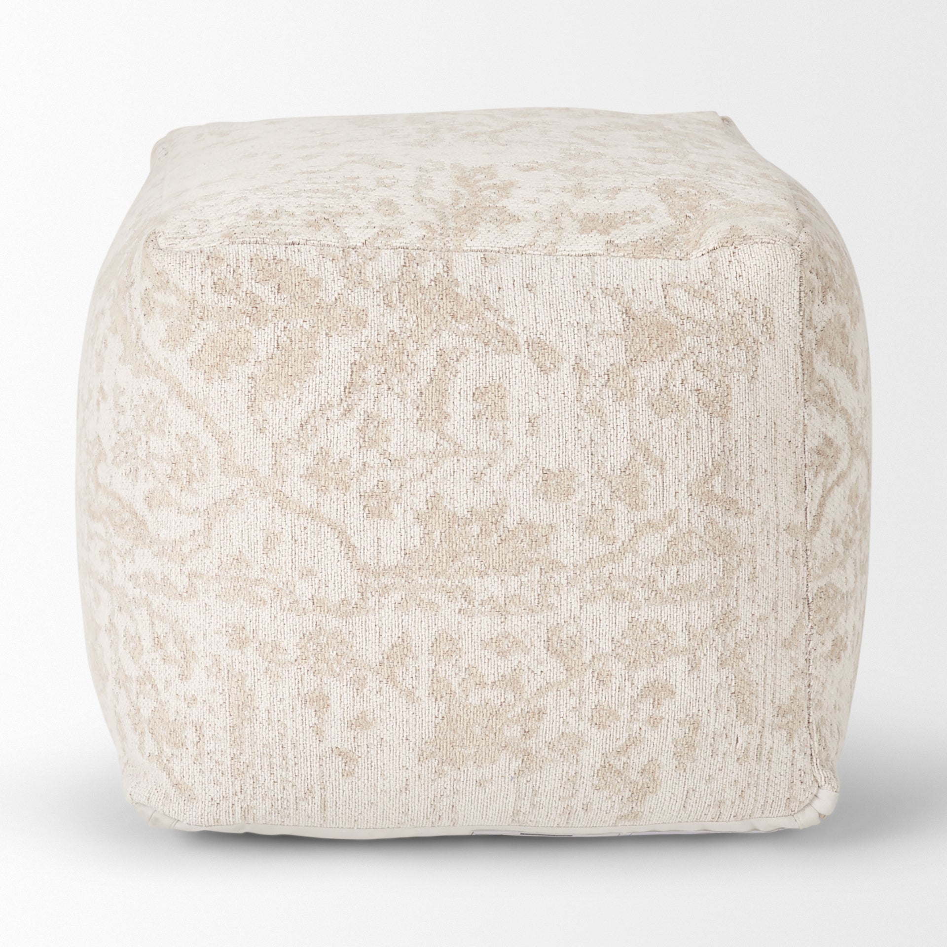 Mercana Khloe 18" x 18" x 18" Cotton Pouf