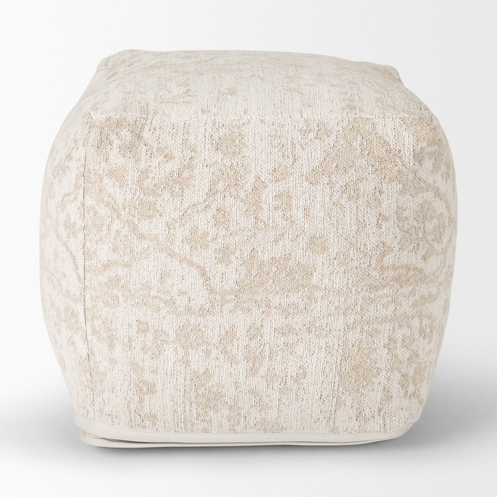 Mercana Khloe 18" x 18" x 18" Cotton Pouf