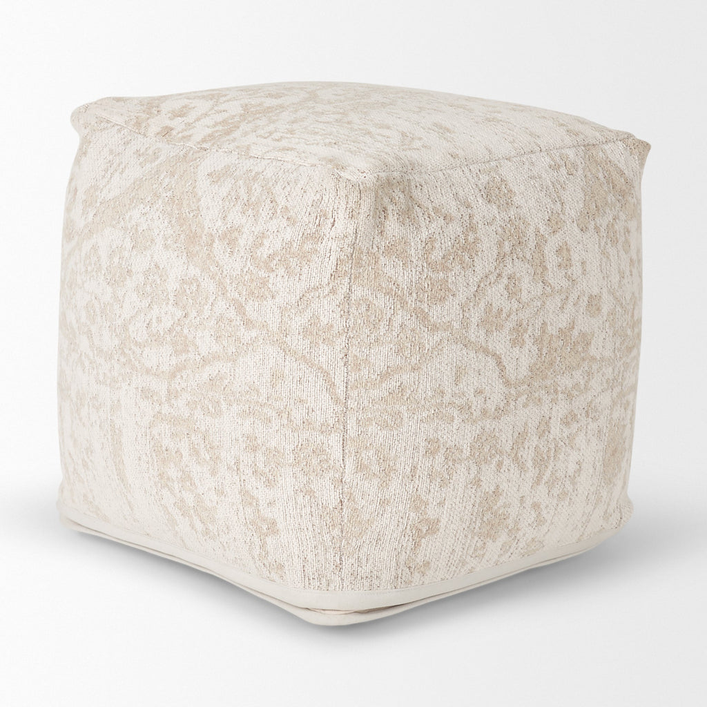 Mercana Khloe 18" x 18" x 18" Cotton Pouf
