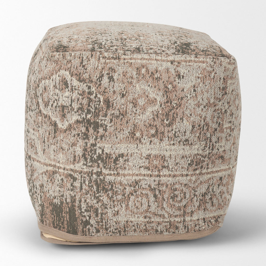 Mercana Khloe 18" x 18" x 18" Cotton Pouf
