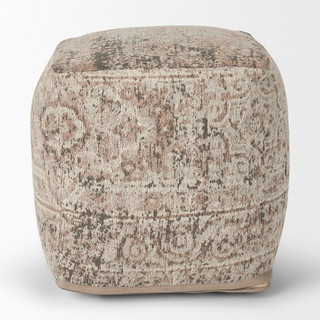 Mercana Khloe 18" x 18" x 18" Cotton Pouf
