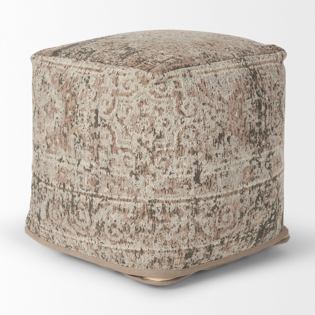 Mercana Khloe 18" x 18" x 18" Cotton Pouf