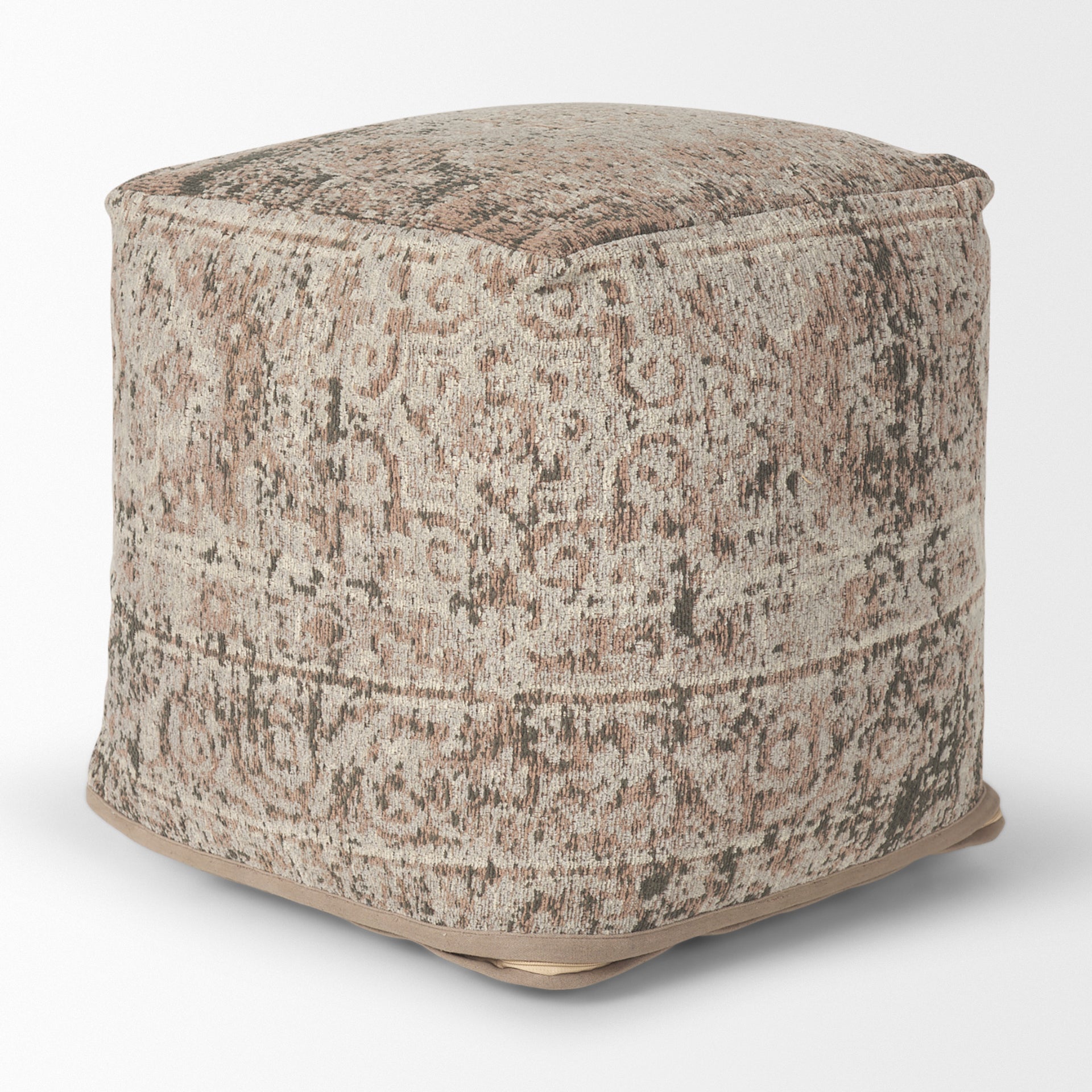 Mercana Khloe 18" x 18" x 18" Cotton Pouf