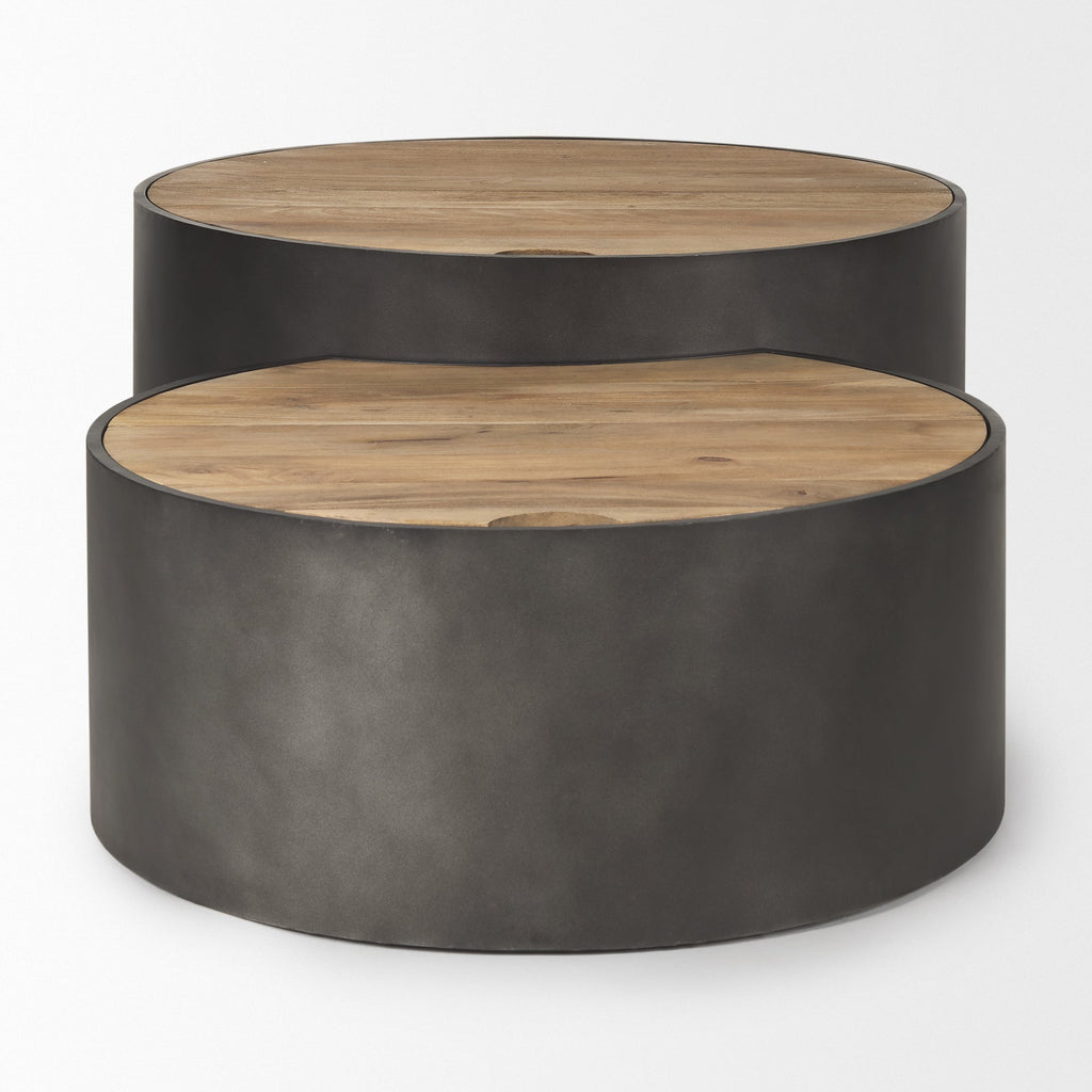 Mercana Eclipse 36.2" x 36.2" x 17.3" Coffee Table
