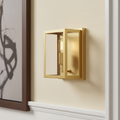 Mercana Cairn 7.9" x 5.1" x 10.6" Metal Wall Sconce
