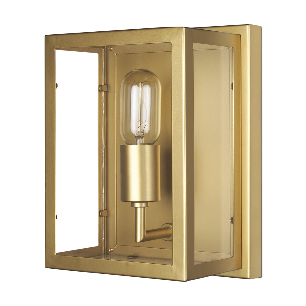 Mercana Cairn 7.9" x 5.1" x 10.6" Metal Wall Sconce