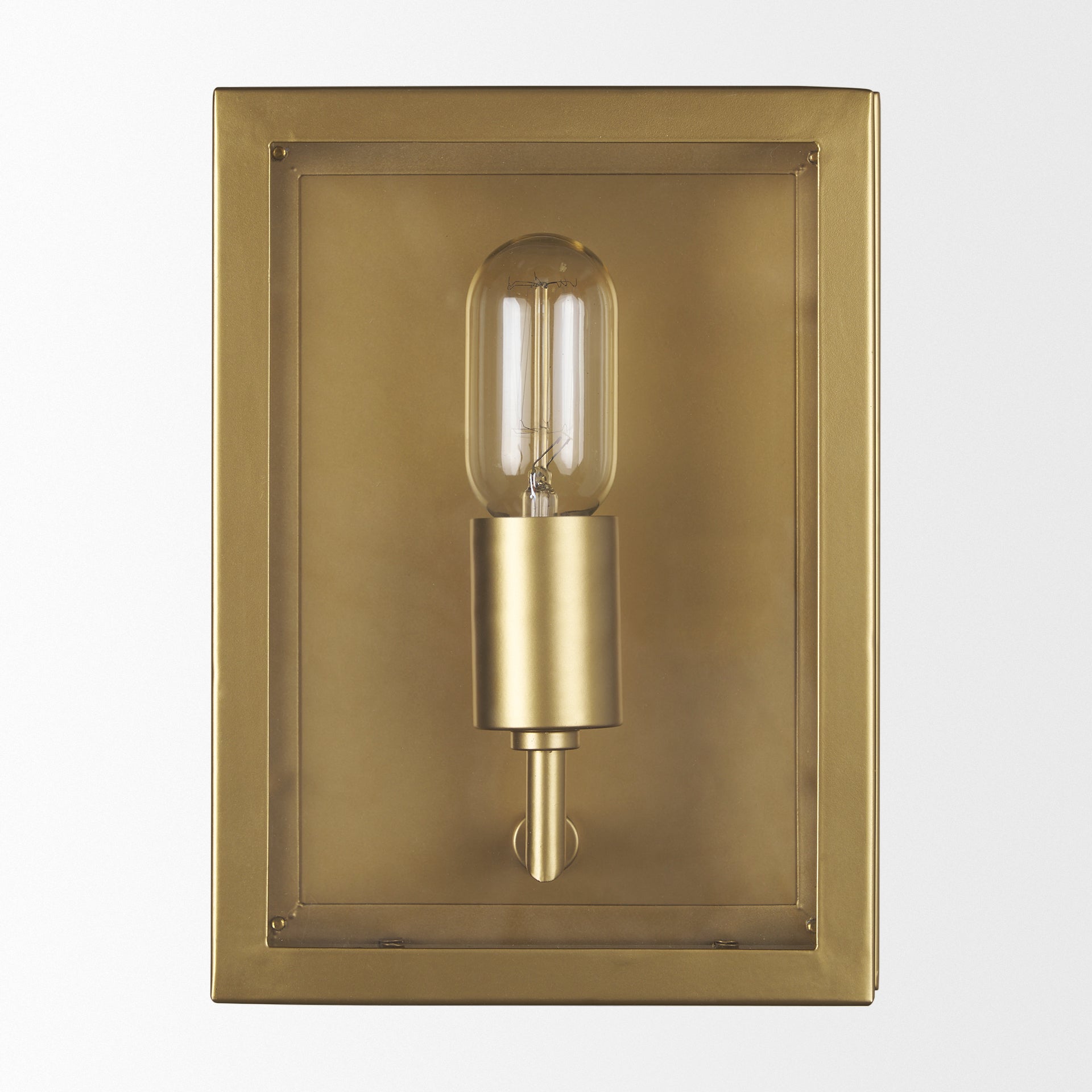 Mercana Cairn 7.9" x 5.1" x 10.6" Metal Wall Sconce