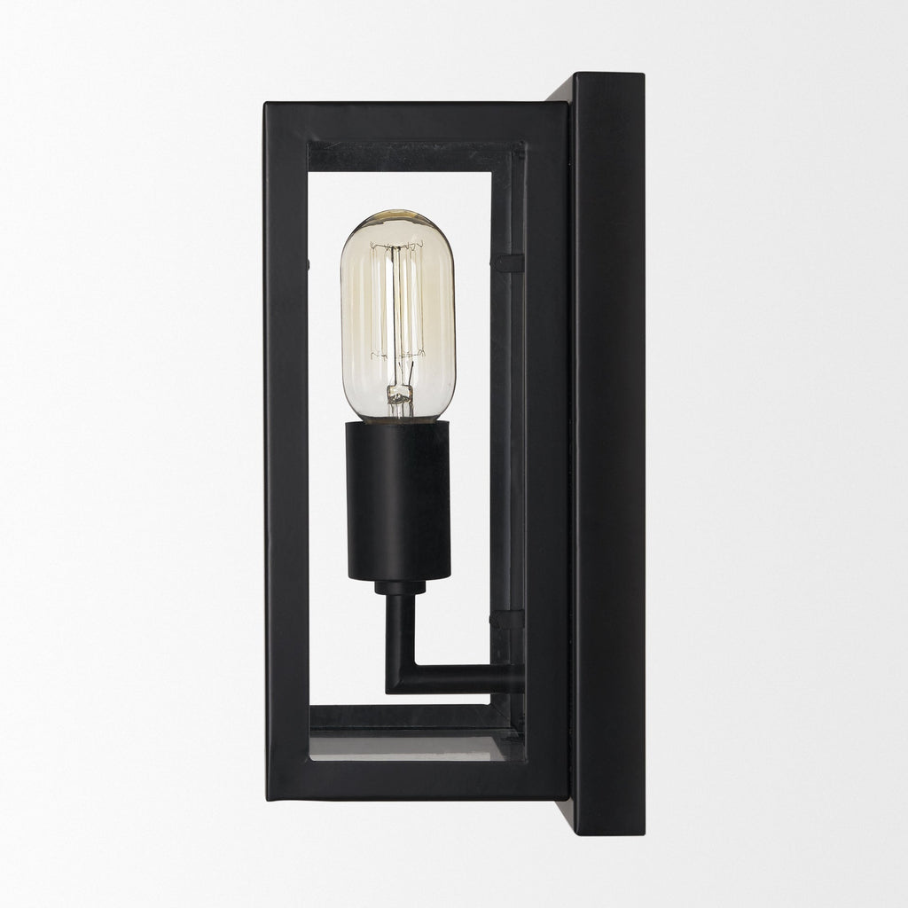 Mercana Cairn 7.9" x 5.1" x 10.6" Metal Wall Sconce