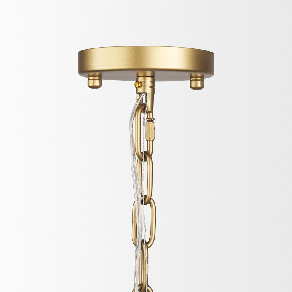 Mercana Edie 12" x 12" x 54" Metal Pendant Lighting