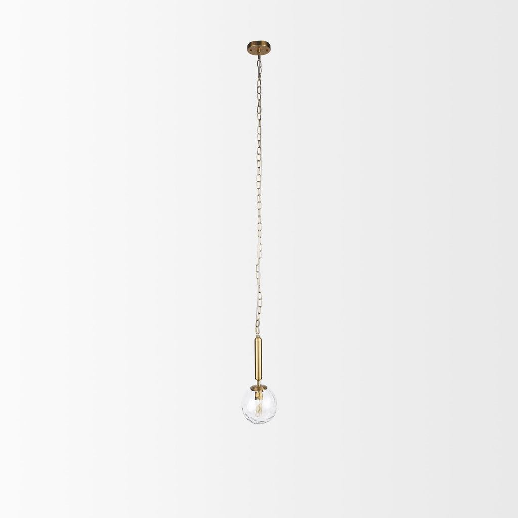 Mercana Britton 5.9" x 5.9" x 13.8" Metal Pendant Lighting