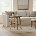 Mercana Rosie 20" x 20" x 22.5" Solid Wood Side Table