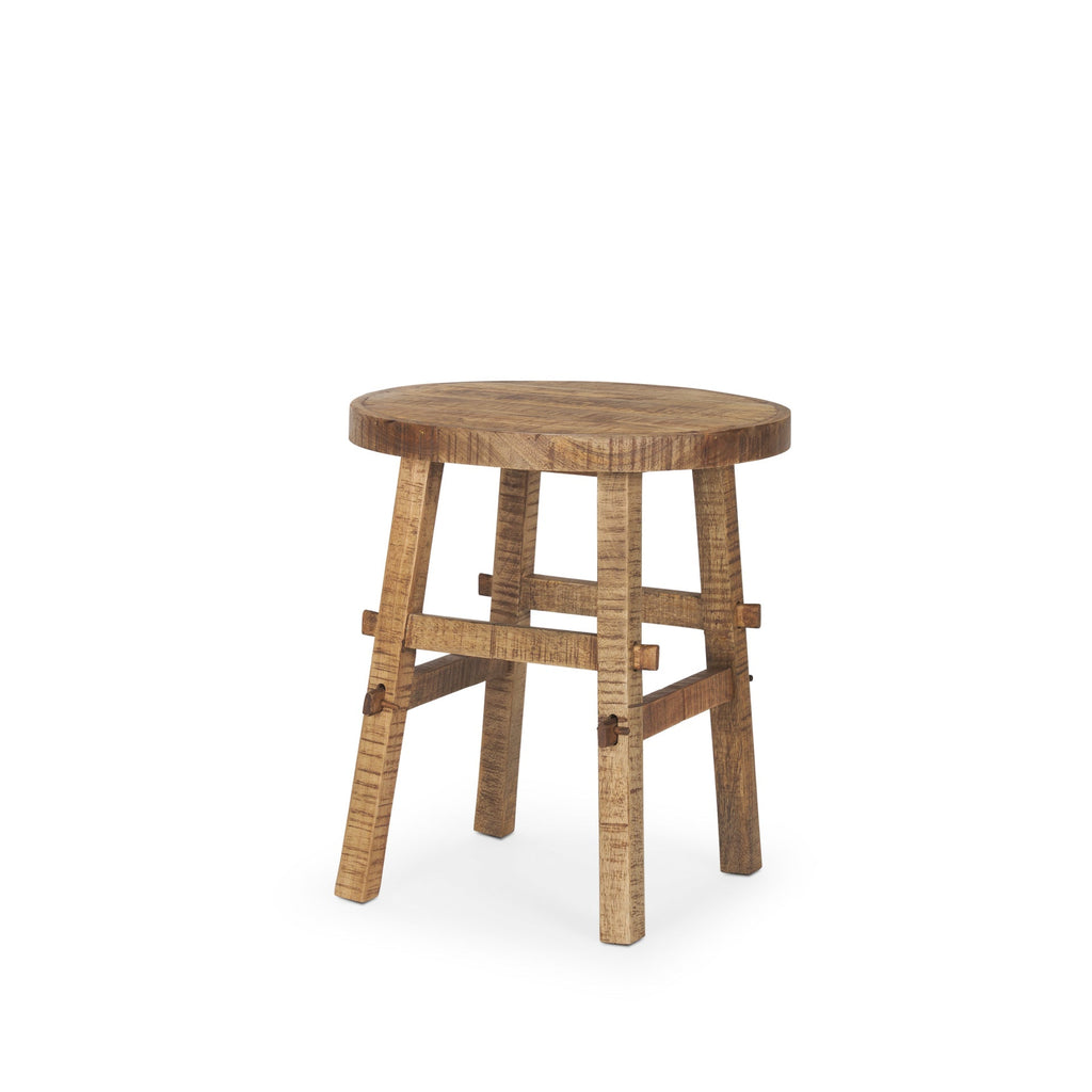 Mercana Rosie 20" x 20" x 22.5" Solid Wood Side Table