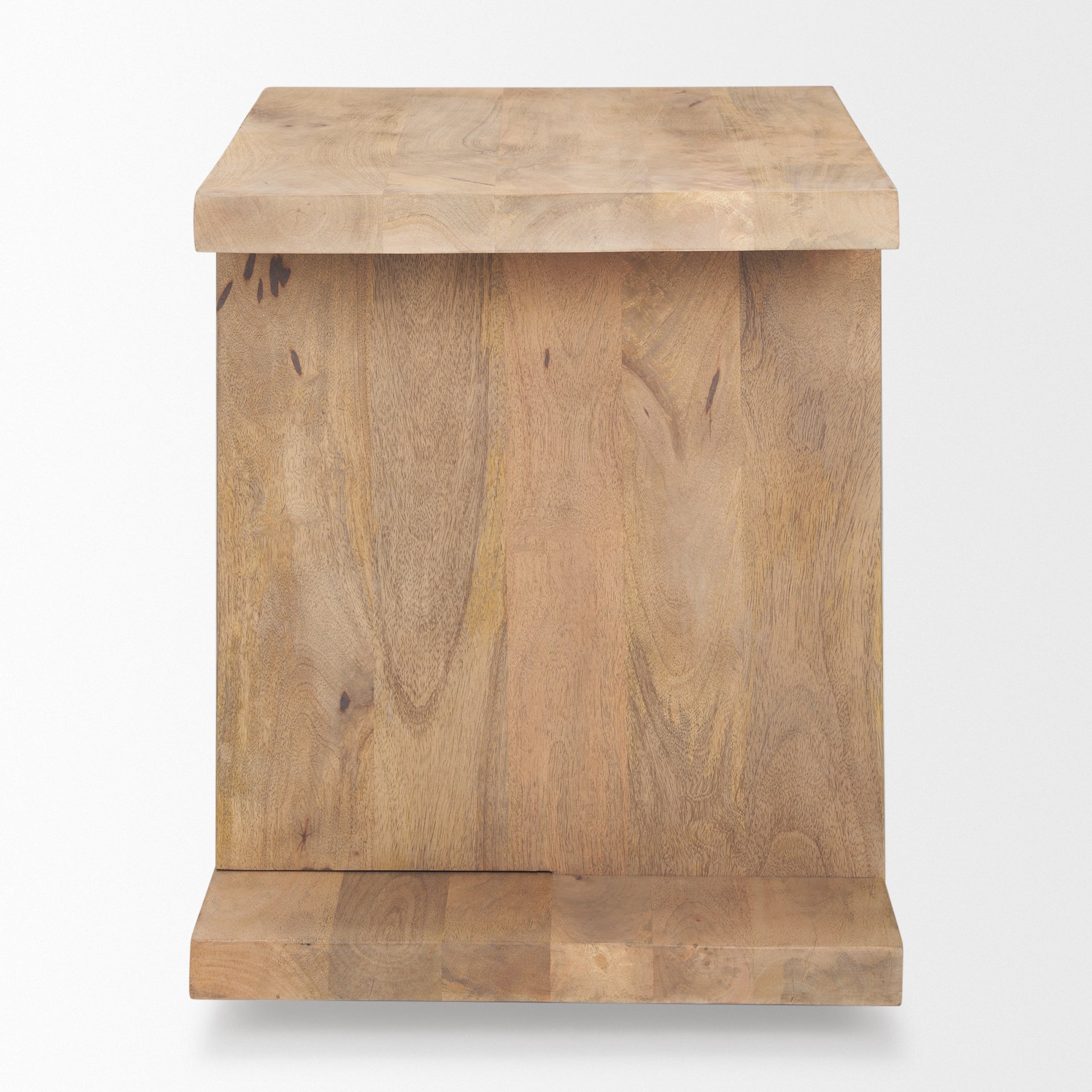 Mercana Nohr 22" x 18" x 22" Solid Wood Side Table