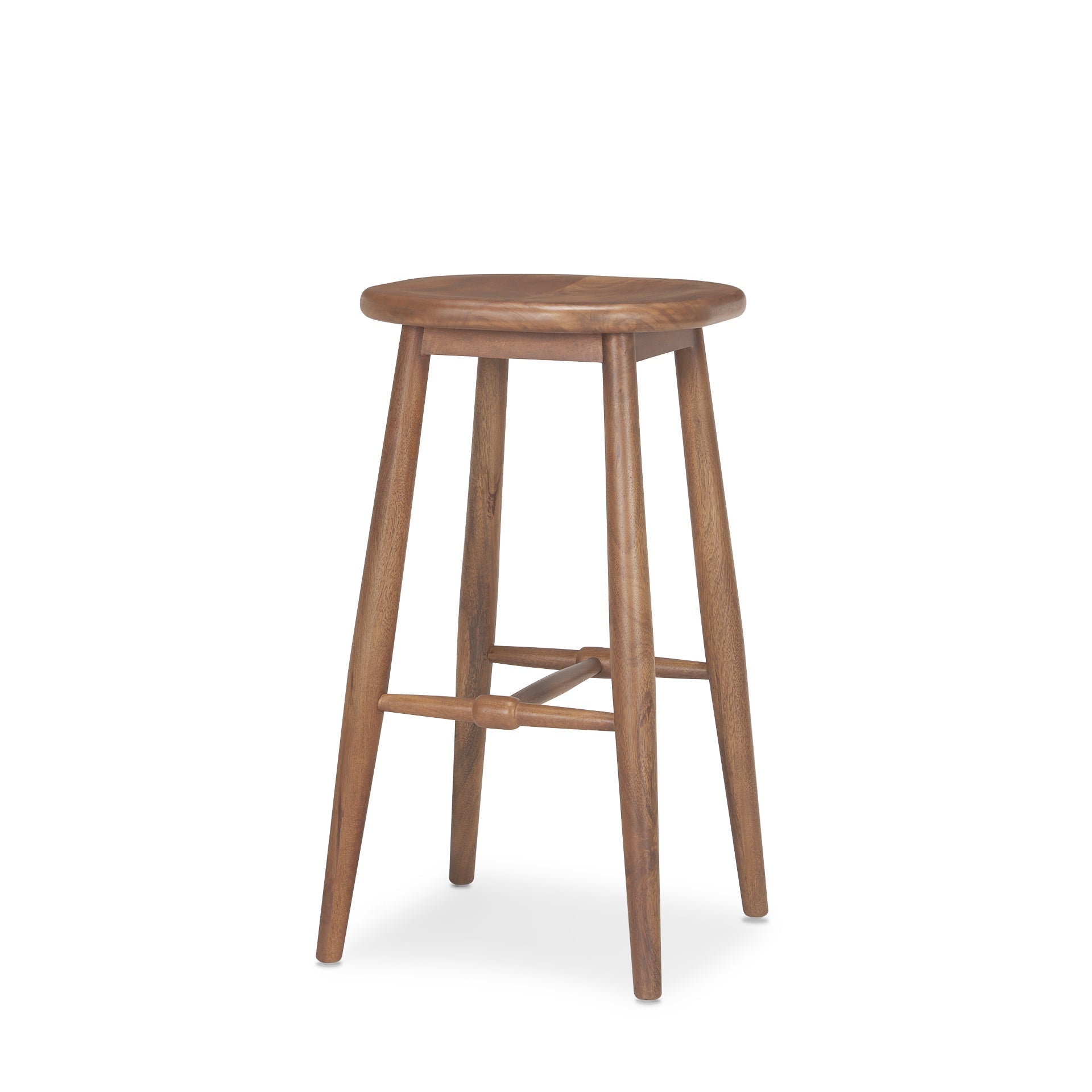 Mercana Ernest 16.5" x 16.5" x 30" Solid Wood Stool