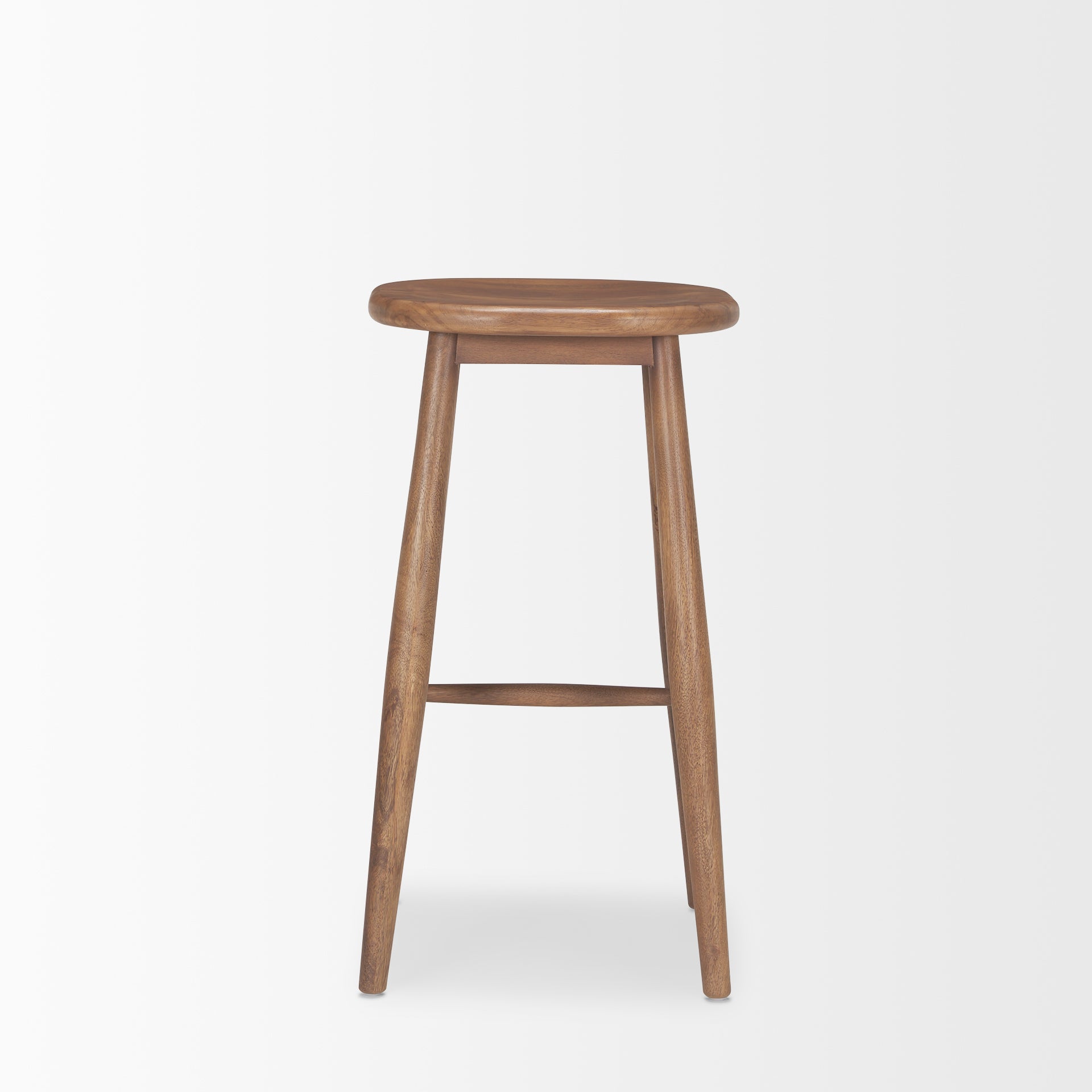 Mercana Ernest 16.5" x 16.5" x 30" Solid Wood Stool