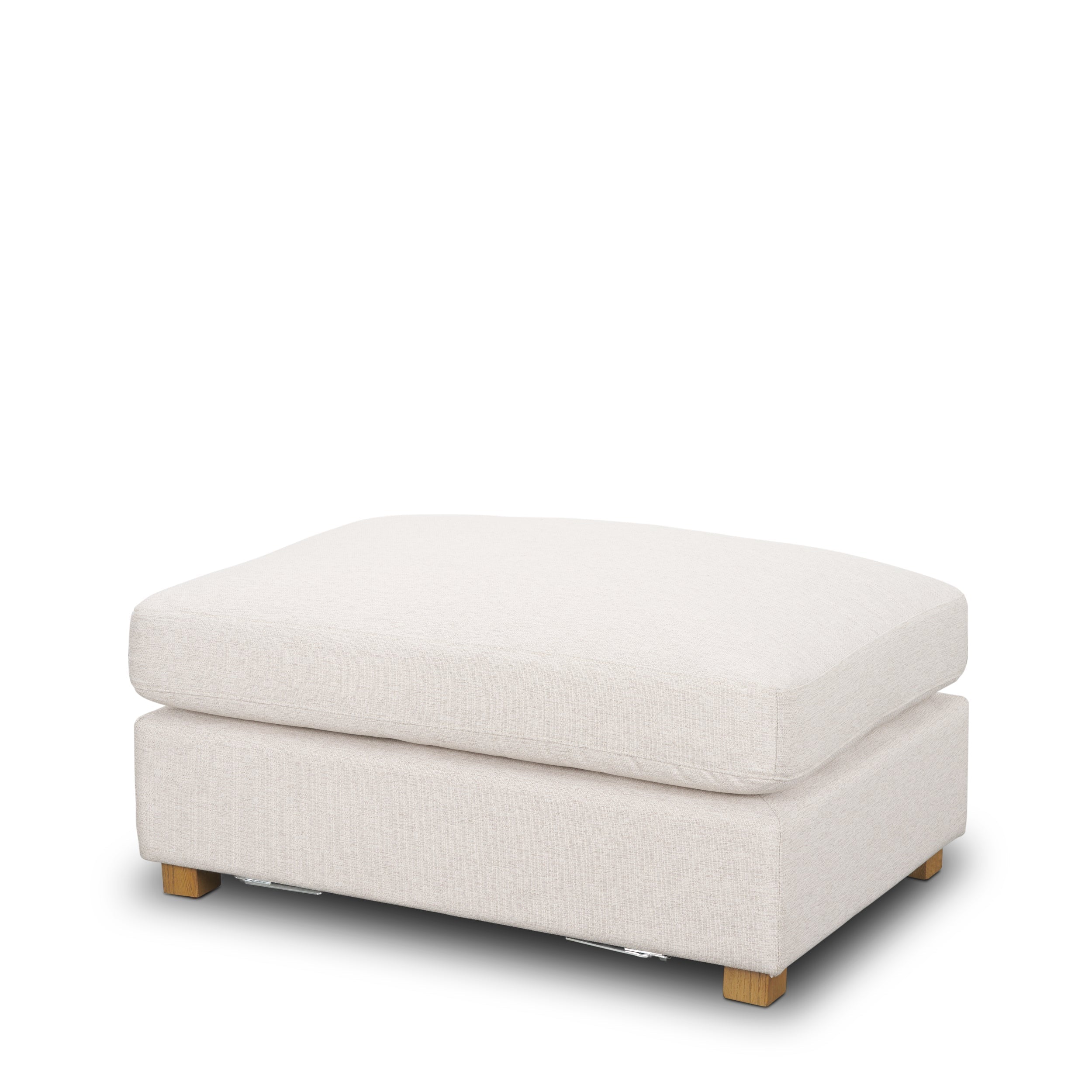 Mercana Halston 38.5" x 26.5" x 19" Fabric Ottoman Sectional