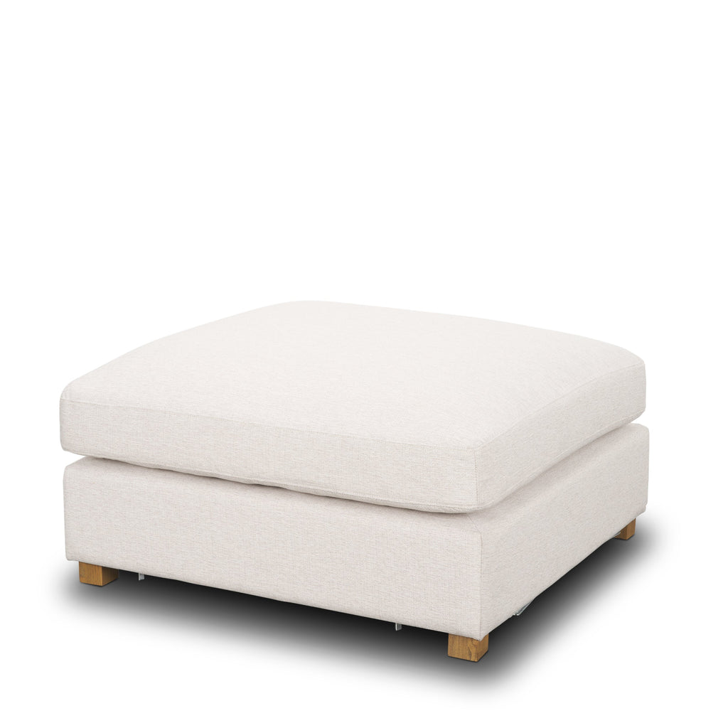 Mercana Halston 38.5" x 38.5" x 19" Fabric Ottoman Sectional