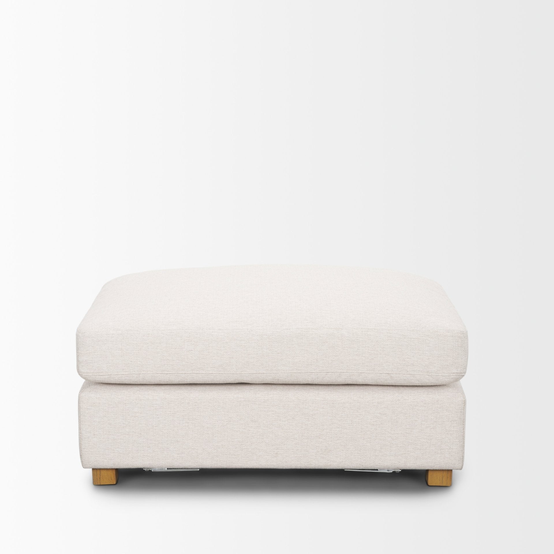 Mercana Halston 38.5" x 26.5" x 19" Fabric Ottoman Sectional