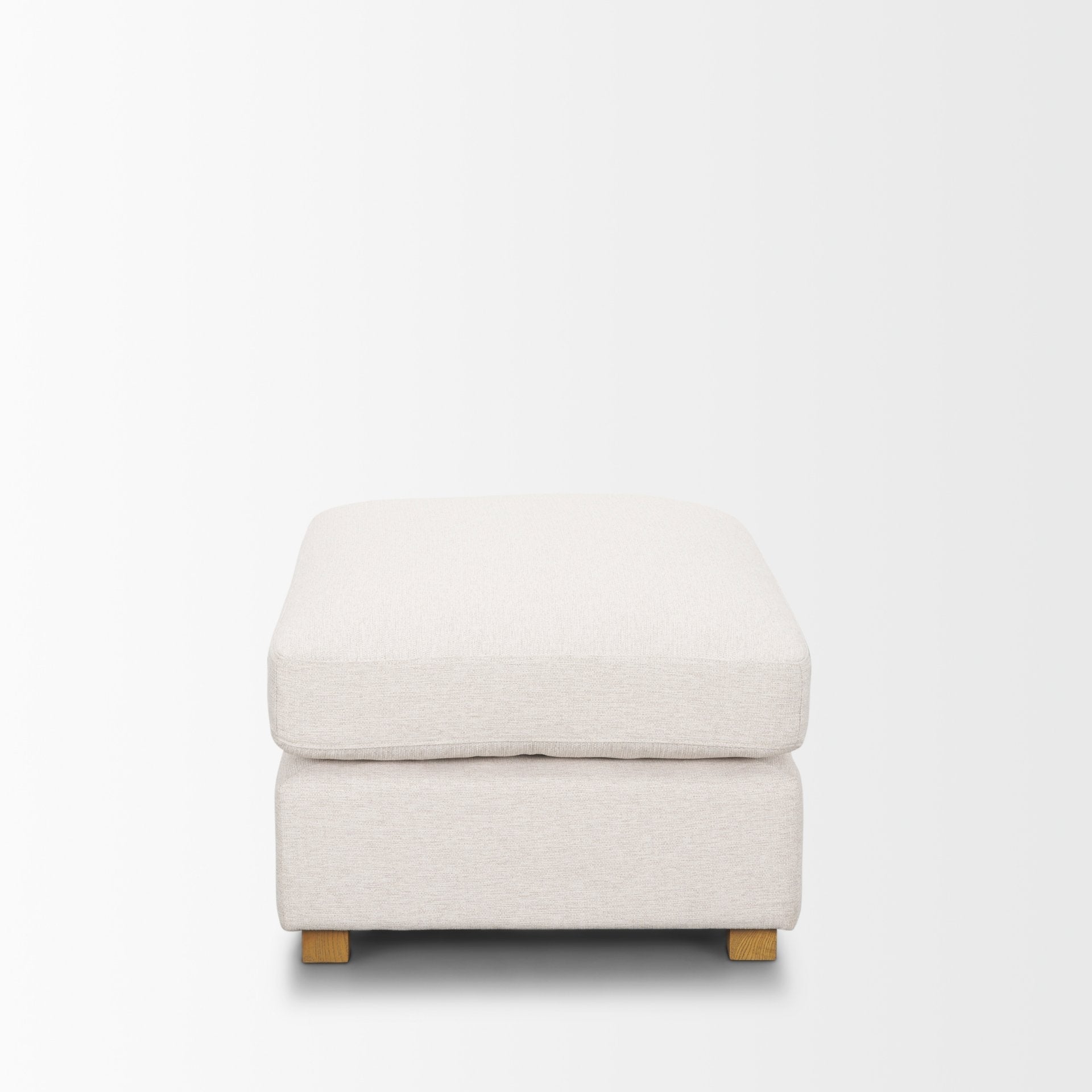 Mercana Halston 38.5" x 26.5" x 19" Fabric Ottoman Sectional