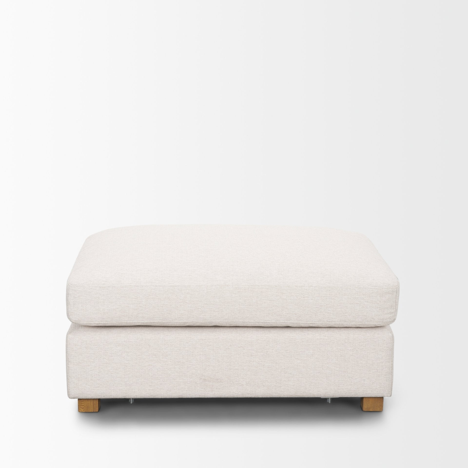 Mercana Halston 38.5" x 26.5" x 19" Fabric Ottoman Sectional