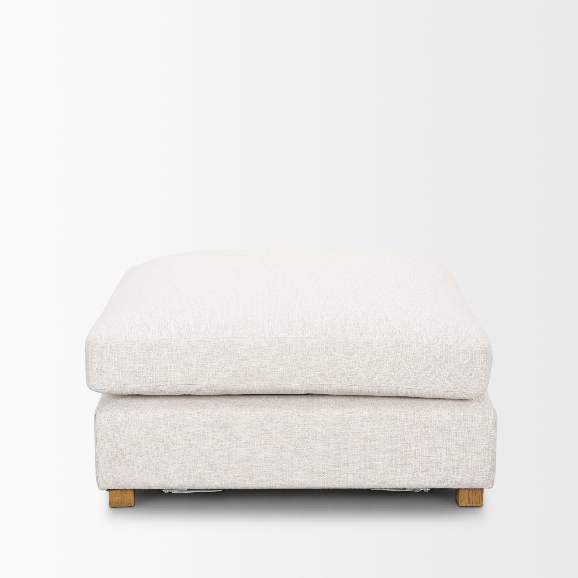 Mercana Halston 38.5" x 38.5" x 19" Fabric Ottoman Sectional