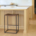 Mercana Clarissa 18" x 16" x 26" Metal Stool