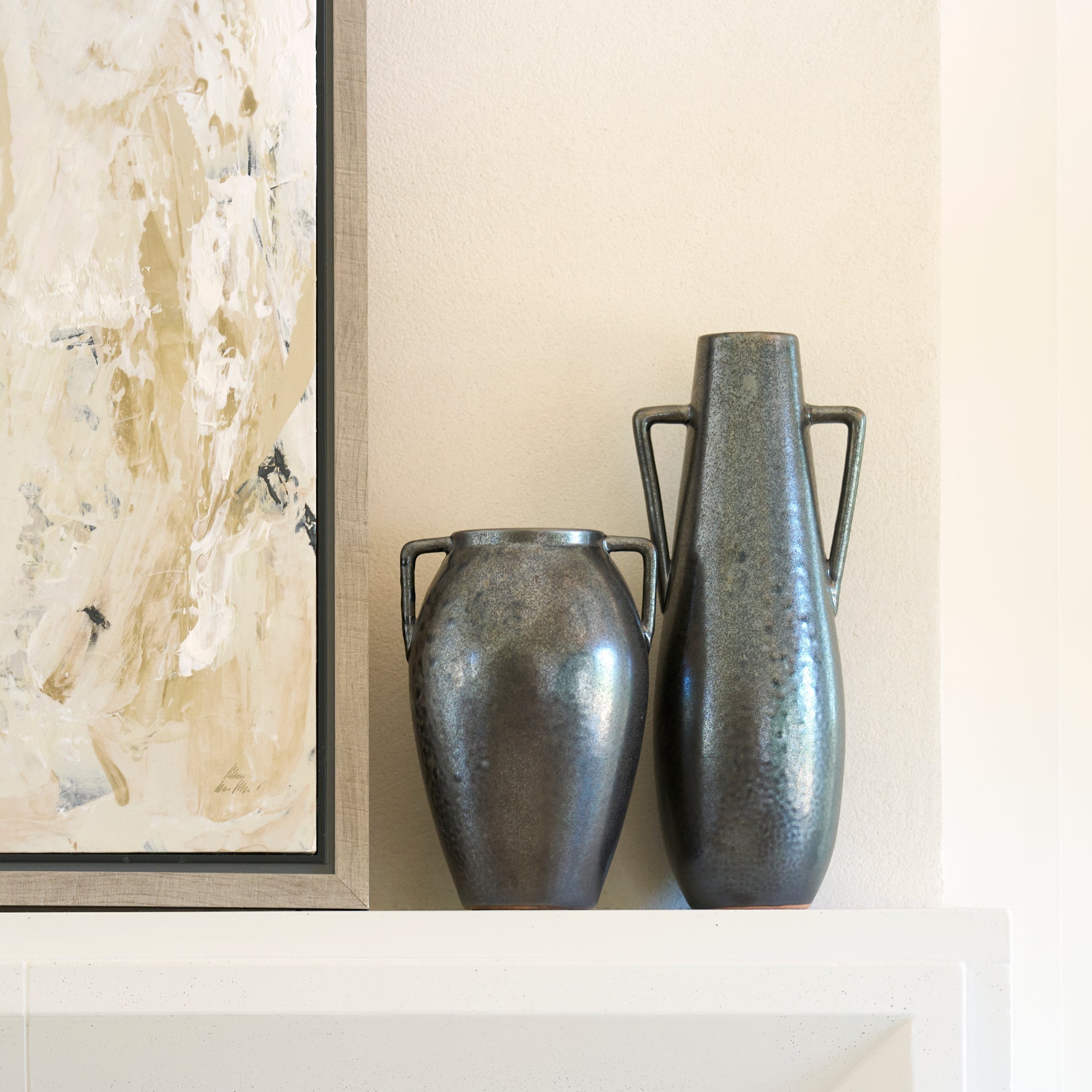 Mercana Kora 7.5" x 7.5" x 11.2" Ceramic Vase