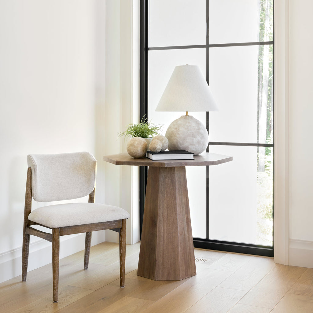 Mercana Mehdi 18" x 18" x 25.3" Ceramic Table Lamp